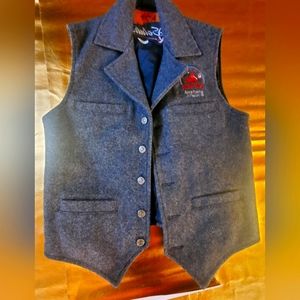 Schaefer wool riding vest horses winner medium  ranch festival finalist